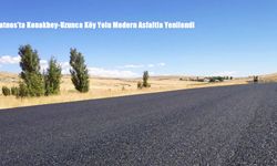 Patnos’ta Konakbey-Uzunca Köy Yolu Modern Asfaltla Yenilendi