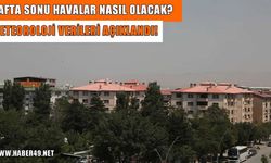Muş’ta hafta sonu hava nasıl olacak?