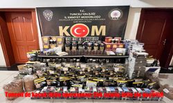 Tunceli’de Kaçak Tütün Operasyonu