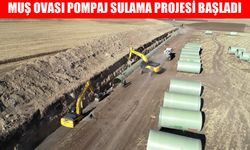 Muş Ovası’nda Dev Sulama Projesiyle 780 Bin Dönüm Tarım Arazisi Suya Kavuşacak