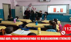 Muş’ta 112 çalışanlarından öğrencilere farkındalık eğitimi