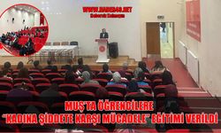 Muş’ta gençler şiddetsiz bir toplum için bilinçleniyor