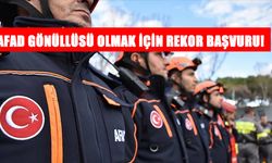 AFAD gönüllüsü olmak için rekor başvuru! 8 ayda 102 bin kişi sisteme kayıt yaptırdı