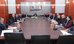 Erzurum İl İstihdam ve Mesleki Eğitim Kurulu Yılın Son Toplantısını Gerçekleştirdi