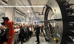 MTSO Heyeti Bursa Model Fabrika ve Çanakkale’yi Ziyaret Etti
