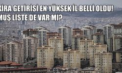 Kira Getirisi En Yüksek İl Belli Oldu! Muş kaçıncı sırada?