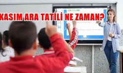Kasım ara tatili 2025 tarihleri açıklandı