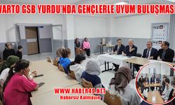GSB Muş Varto Yurdu’nda gençlerle “Uyum Programı” buluşması