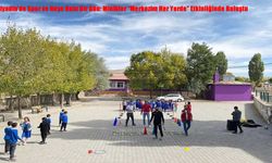 Diyadin’de Spor ve Neşe Dolu Bir Gün: Minikler “Merkezim Her Yerde” Etkinliğinde Buluştu