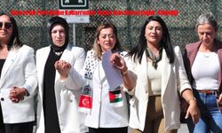 Kars’ta AK Parti Kadın Kolları’ndan "Gazze İçin Sessiz Çığlık" Etkinliği