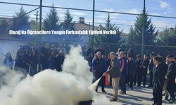 Elazığ’da Öğrencilere Yangın Farkındalık Eğitimi Verildi