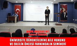 Muş’ta üniversitelilere özel aile hukuku eğitimi düzenlendi