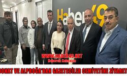 Sabah yazarı Yavuz Donat’tan Muş Gazeteciler Cemiyeti'ne önemli ziyaret