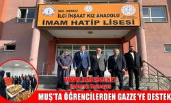Gazze için el ele: Muş’ta dayanışma ve farkındalık etkinliği düzenlendi