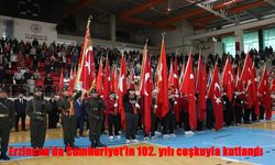 Erzincan’da Cumhuriyet’in 102. Yılı Coşkuyla Kutlandı