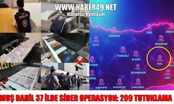 Muş dahil 37 ilde siber operasyon: 567 gözaltı, 209 kişi tutuklandı