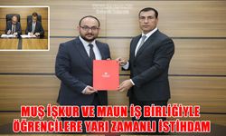 Muş’ta 550 öğrenciye yarı zamanlı iş fırsatı