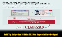 Eski Tip Ehliyetlerde Kritik Tarih: 31 Ekim 2025 Son Gün!