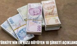 Türkiye'nin En Hızlı Büyüyen 10 Şirketi Açıklandı: Teknoloji ve Yapay Zeka Öne Çıkıyor