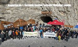 Karanlık Kanyon’da İlk Adımlar: Tarih ve Doğa Tutkunları Buluştu