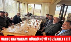 Varto Kaymakamı Abdulkadir Işık, köylülerle bir araya geldi