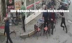 Iğdır’da Sokak Ortasında Silahlı Kovalamaca Kamerada