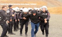 Erzincan’da Çevik Kuvvetten Nefes Kesen Tatbikat!