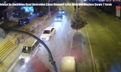 Malatya’da Zincirleme Kaza! Kontrolden Çıkan Otomobil Işıkta Bekleyen Araçlara Çarptı: 7 Yaralı