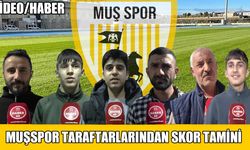 Deplasman maçı öncesi Muşspor taraftarlarından skor tamini