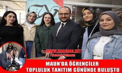 MAUN’da "Öğrenci Toplulukları Tanıtım Günü”ne yoğun ilgi
