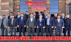Hasköy Kaymakamı Güney, muhtarlarla buluştu