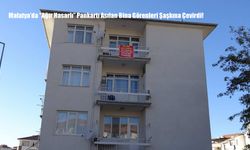 Malatya’da “Ağır Hasarlı” Pankartı Asılan Bina Görenleri Şaşkına Çevirdi!