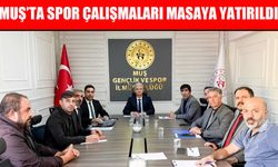 Muş Gençlik ve Spor İl Müdürü Kılıç başkanlığında koordinasyon toplantısı yapıldı