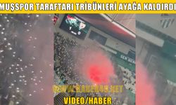 Bursa'da 49. dakika şöleni: Muşspor taraftarı tribünleri salladı