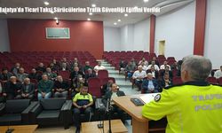 Malatya’da Ticari Taksi Sürücülerine Trafik Güvenliği Eğitimi Verildi