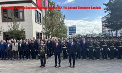 Bingöl’de 29 Ekim Coşkusu: Cumhuriyet’in 102. Yılı Çelenk Töreniyle Başladı