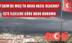 Bugün Muş’ta hava nasıl olacak?