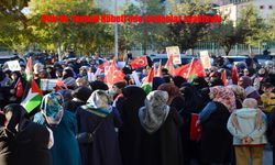 Oltu’da ‘Sumud Nöbeti’ ile Mazlum Coğrafyaların Vicdanı Diri Tutuldu