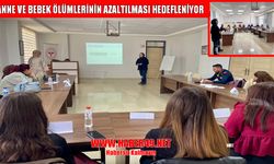 Muş’ta acil sağlık ekiplerine “Obstetrik Aciller” eğitimi verildi