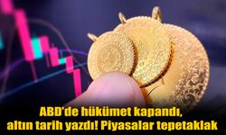 Hükümet krizi dünyayı sarstı, Altın tarihe geçti: İşte yeni rekorların sebebi!