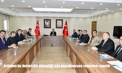 Ardahan’da üniversite güvenliği için koordinasyon toplantısı yapıldı