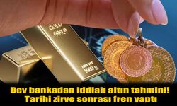 Dev bankadan iddialı altın tahmini!