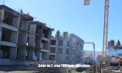 Çıldır da 2. etap TOKİ hızla yükseliyor