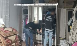Batman’da uyuşturucu operasyonu: 11 tutuklama