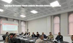 Kağızman'da Kadına Yönelik Şiddetle Mücadele Komisyonu toplandı