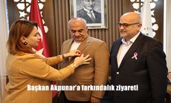 Başkan Akpunar’a farkındalık ziyareti