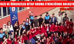Muş’ta polis ve öğrenciler kitap okuma etkinliğinde buluştu