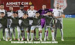 Erzurumspor’da borç engeli tamamen kalktı
