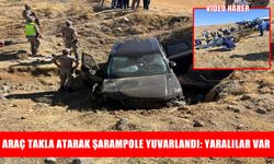 Muş’ta takla atan araç şarampole uçtu: 3 yaralı