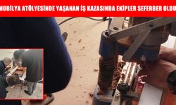 Muş’ta atölyede çalışan işçi, parmağını makineye kaptırdı
